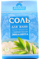 Сіль морська натуральна для ванн Морська Евкаліпт, 500 г