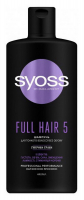Шампунь Syoss Full Hair 5 для волосся 440мл