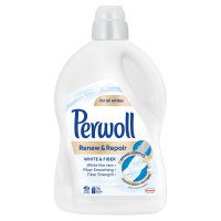 Безфосфатний засіб для прання Perwoll White & Fiber, 2,7 л