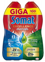 Засіб для ПММ Somat Excellence Duo Gel 2*990мл