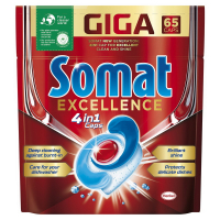 	Капсули Somat Excellence 4в1 для посудомийних машин 65шт.