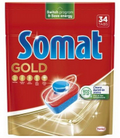 Капсули Somat Gold для посудомиючих машин 34шт