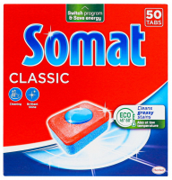 Засіб Somat Classic для миття посуду у ПММ 50шт 830г