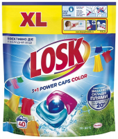Капсули Losk 3+1 Pover Color для прання 40шт