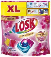 Капсули Losk Ароматерапія  для прання Малазійська квітка  36шт.
