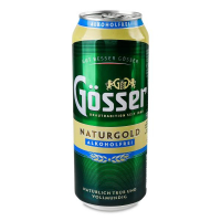 Пиво Gosser Natural Gold 0% 0,5л