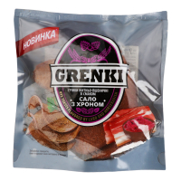 Грінки Grenki зі смаком Сало з хроном 90г