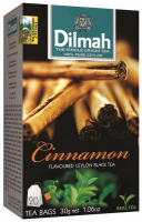 Чай Dilmah Цейлонський чорний смак кориці 20*1,5г