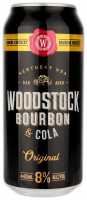 Напій Woodstock Bourbon Cola Original ж/б 440мл