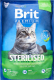 Корм Brit Premium д/стерилізованих котів сухий 1,5кг х2