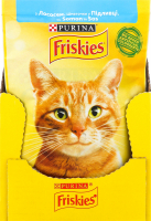 Корм Friskies шматочки у підливі з лососем для котів 85г 