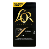 Кава LOR Espresso Ristretto смажена мелена в капсулах 52г х12