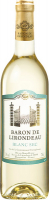 Вино Baron De Lirondeau Blanc sec 0.75л