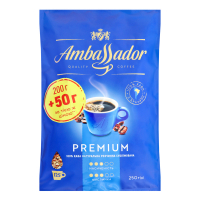 Кава Ambassador Premium розчинна 250г 