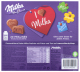 Цукерки Milka молочний шоколад з горіховою начинкою 110г