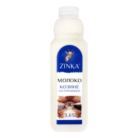 Молоко Zinka козине 3,6% пет 930г
