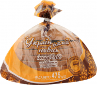 Хліб Кулиничі Український новий половинка нарізана 475г