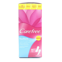 Щоденні гігієнічні прокладки Carefree Flexiform, 18 шт.
