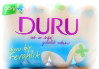 Мило косметичне тверде Duru Pure & Natural Класичне, 4 шт.*85 г