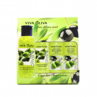 Набір Energy of Vitamins Oliva пілінг+гель+шампунь+маска