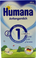 Суміш Humana Anfangsmilch1 суха молочна д/дітей 0-6м 600г х6