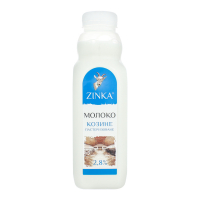 Молоко Zinka козине 2,8% пет 510г