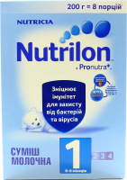 Суміш Nutrilon Nutricia 1 молочна 0-6місяців 200г х8