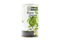 Чай Qualitea Зелений з шматочками саусепа ж/б 100г х12