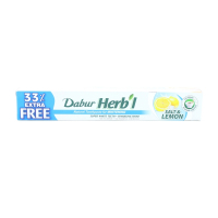 Зубна паста Dabur Herbal Whitening Salt & Lemon, 60+20 г