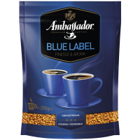 Кава Ambassador Blue Label натуральна розчинна 205г