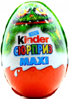 Яйце шоколадне Kinder Сюрприз Maxi з іграшкою 100г