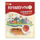 Сир Rambyno Cheese Snack&Go копчений з шинкою 75г х12