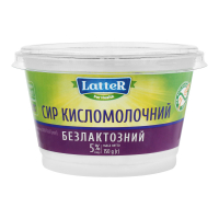 Сир Latter Безлактозний кисломолочний 5% 150г х6