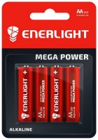 Батарейки Enerlight Alkaline Mega Power AA LR6 1,5v 4шт