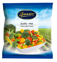 Суміш Bauer Євро-мікс овочева заморож. 400г
