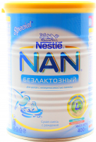 Суміш Nestle дитяча NAN Безлактозный 400г х12