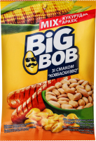Суміш Big Bob кукурудза-арахіс смак ковбасок 70г