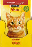 Корм Friskies шматочки в соусі з яловичиною д/котів 85г 