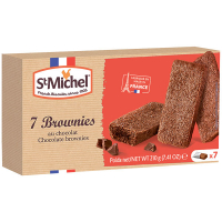 Брауні St.Michel з чорним та молочним шоколадом 210г