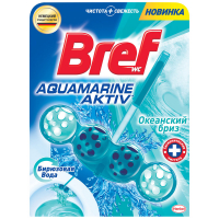 Туалетний блок Bref Aquamarine Aktiv "Океанський бриз", 50 г