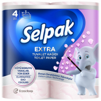 Туалетний папір Selpak Perfumed Powder Scented, 4 шт.