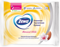 Туалетний папір вологий Zewa Almond Milk, 42 шт.