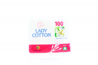 Ватні палички гігієнічні Lady Cotton, 100 шт.