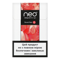 Стіки Neo for Glo для нагріванню тютюну Boost Red