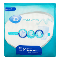 Підгузки-трусики для дорослих iD Pants M Plus, 10 шт.