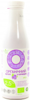 Йогурт Organic Milk Органічний Чорниця 2,5% 470г