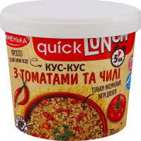 Кус-кус Жменька з томатами та чилі 70г