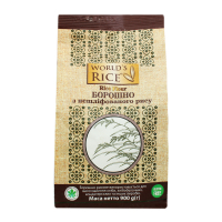 Борошно World's Rice з нешліфованого рису 900г