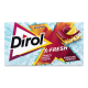 Жувальна гумка Dirol X-Fresh без цукру малина і лимон 13,5г х30