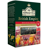 Чай Ahmad British Empire чорний крупний лист 100г